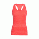Icebreaker Sprite Tank, Poppy Red/Fawn Hthr/Stripe, S, 103656603S
