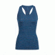 Icebreaker Sprite Tank, Prussian Blue/Poppy Red/Stripe, M, 103656404M
