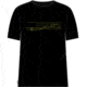 Icebreaker Tech Lite II Short Sleeve Ski Stripes T-Shirt - Men's, Black, Extra Small, IB0A56IN001XS