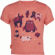 Icebreaker Tech Lite Short Sleeve Bigfoot Barnyard - Kid's-2-Tulip