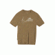 Tech Lite Short Sleeve Crew Graphic - Mens-Cabbage/Tobacco-X-Large