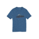 Tech Lite Short Sleeve Crew Graphic - Mens-Fin Peaks/Shore-X-Large