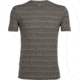 Icebreaker Tech Lite Short Sleeve Crew - Men's-Stripe Kona/Bracken-Small