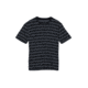 Tech Lite Short Sleeve Crew - Mens-Stripe Black/Monsoon-X-Large