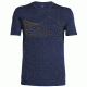 Icebreaker Tech Lite Short Sleeve Crew Topochartic - Men's-Admiral-Small
