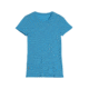 Tech Lite Short Sleeve Crew - Womens-Cyan-Large