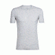 Icebreaker Tech Lite Short Sleeve Crewe, Blizzard Hthr, L, 103860004L