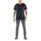 Icebreaker Tech Lite Short Sleeve Crewe Cadence PuLong Sleevee - Mens, Midnight Navy, XL, 104574401XL