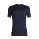 Icebreaker Tech Lite Short Sleeve Crewe Cadence PuLong Sleevee - Mens, Midnight Navy, XL, 104574401XL
