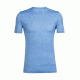Icebreaker Tech Lite Short Sleeve Crewe, Chalk Blue, 2XL, 103860406XXL