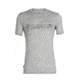 Icebreaker Tech Lite Short Sleeve Crewe Coronet Peak - Mens, Metro HTHR, M, 104577002M