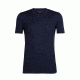 Icebreaker Tech Lite Short Sleeve Crewe, Midnight Navy, 2XL, 103860403XXL