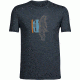 Icebreaker Tech Lite Short Sleeve Crewe Rambler - Men's-Stealth-XX-Large
