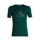 Icebreaker Tech Lite Short Sleeve Crewe Sum of Parts - Mens, Dark Pine, Small, 104310-302-S