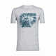 Icebreaker Tech Lite Short Sleeve Crewe Tree Top Logo, Blizzard Hthr, L, 104132002L