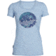 Icebreaker Tech Lite Short Sleeve Scoop Shirt - Women's-Nightsky Mist Blue Heather-Medium