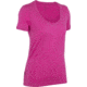 Icebreaker Tech Short Sleeve Scoop Shirt - Women's-Magenta-Large
