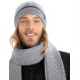 Icebreaker Waypoint Beanie, Gritstone Heather/Black, One Size, IB104886A11OS