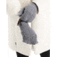 Icebreaker Waypoint Mittens, Gritstone Heather/Black, Medium, IB104830A11M