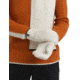 Icebreaker Waypoint Mittens, Undyed/Black, Small, IB104830936S