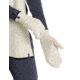 Icebreaker Waypoint Mittens, Undyed/Black, Small, IB104830936S