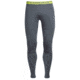 Icebreaker Winter Zone Leggings - Men's-Monsoon/Cactus-Small