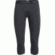 Icebreaker Winter Zone Legless Bottom - Women's-Jet Heather/Black/Snow-Small