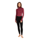 Icebreaker Women 300 MerinoFine Polar Leggings, Black, S, IB0A571Y001S