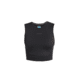 Icebreaker Women Merino 125 ZoneKnit Energy Wind Cropped Bra-Tank, Black, S, IB0A56XT001S