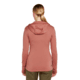 Icebreaker Women Merino 260 Quantum LS Zip Hoodie, Cedar Wood, S, IBBA56XR01MS