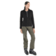 Icebreaker Women Merino 560 Realfleece Elemental LS Zip, Black, M, IBBA56SR001M