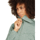 Icebreaker Women Merino 560 Realfleece Elemental LS Zip Hoodie, Moss, L, IBBA56SS01GL