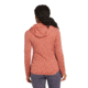 Icebreaker Women Merino Quantum Hybrid LS Zip Hoodie, Cedar Wood/Port/CB, S, IBBA56SZ02TS