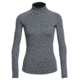 Icebreaker Zone Long Sleeve Half Zip, Gritstone Hthr/Snow, XL, 102571002XL