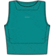 Icebreaker ZoneKnit Cropped Bra-Tank - Women's, Flux Green, Extra Large, IB0A56FC861XL