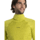 Icebreaker ZoneKnit Insulated Long Sleeve Thermal Hoodie - Mens, Bio Lime, Large, IB0A56GR864L