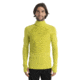 Icebreaker ZoneKnit Insulated Long Sleeve Thermal Hoodie - Mens, Bio Lime, Large, IB0A56GR864L