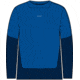 Icebreaker ZoneKnit Long Sleeve T-Shirt - Men's, Lazurite/Royal Navy/Cb, Medium, IB0A56KI574M