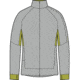 Icebreaker ZoneKnit Long Sleeve Zip Top - Men's, Ether/Bio Lime/Cb, 2XL, IB0A56IX870XXL