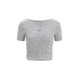 Icebreaker ZoneKnit Short Sleeve Scoop Back T-Shirt - Womens, Metro Heather, Extra Large, IB0A56OV016XL