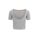 Icebreaker ZoneKnit Short Sleeve Scoop Back T-Shirt - Womens, Metro Heather, Extra Large, IB0A56OV016XL