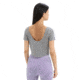 Icebreaker ZoneKnit Short Sleeve Scoop Back T-Shirt - Womens, Metro Heather, Extra Large, IB0A56OV016XL