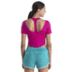 Icebreaker ZoneKnit Short Sleeve Scoop Back T-Shirt - Womens, Tempo, Extra Small, IB0A56OV854XS
