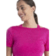 Icebreaker ZoneKnit Short Sleeve Scoop Back T-Shirt - Women's, Tempo, Extra Small, IB0A56OV854XS