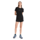 Icebreaker ZoneKnit Short Sleeve T-Shirt - Womens, Black, Large, IB0A56OU001L