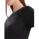 Icebreaker ZoneKnit Short Sleeve T-Shirt - Womens, Black, Large, IB0A56OU001L