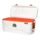Igloo Super Tough Cooler Stx, 120 Qt, White/Orange 00044807