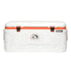 Igloo Super Tough Cooler Stx, 120 Qt, White/Orange 00044807