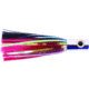 Iland Sailure Flasher Trolling Lure, 5 1/2in 3-D Eyes, 5 - 8 Kts, 1/2oz, Conical Chrome Head/Black &amp; Red Skirt, SA300F-BK/RD