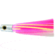 Iland Sailure Flasher Trolling Lure, 5 1/2in 3-D Eyes, 5 - 8 Kts, 1/2oz, Conical Chrome Head/E Pink &amp; E White Skirt, SA300F-EPK/EWH